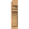 Ekena Millwork Olympic Block Smooth Outlooker, Western Red Cedar, 7 1/2"W x 18"D x 30"H OUT08X18X30OLY05SWR - alternate 2